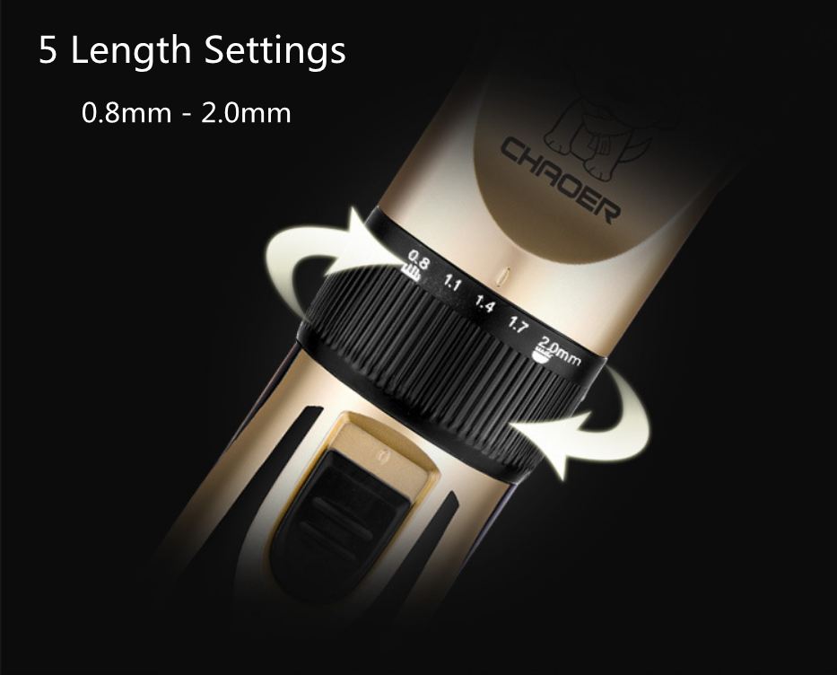 Akumulátorový strihací strojček na domáce zvieratá radu P60