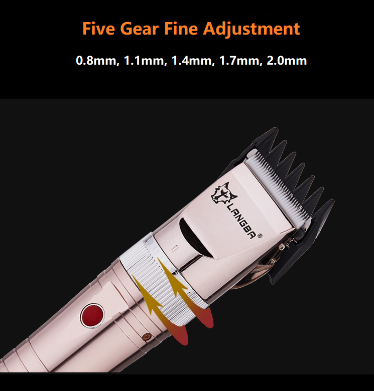 A83 Akumulátorový strojček na strihanie zvierat