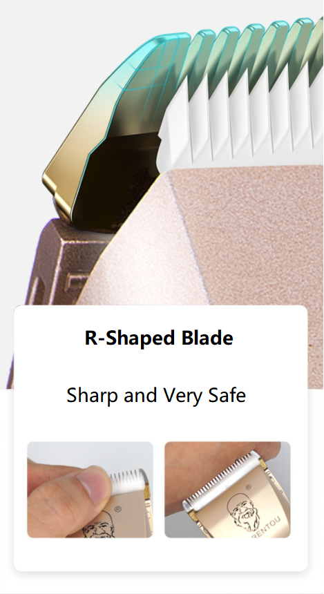 B60 USB zastrihávač vlasov pre domácnosť