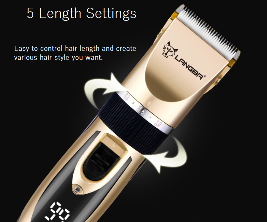 D88 Akumulátorový strihací strojček pre domáce zvieratá