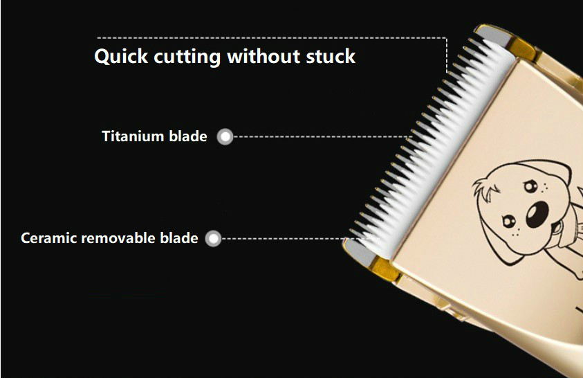 Akumulátorový strihací strojček na domáce zvieratá radu P60