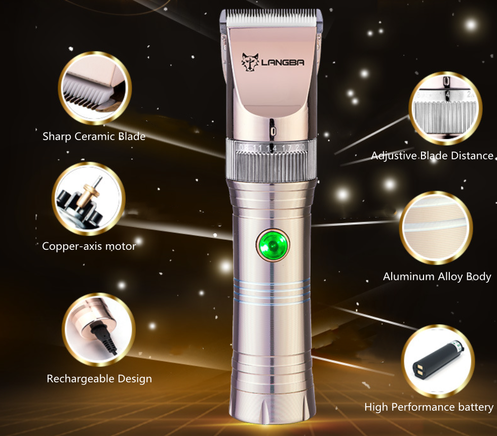 P63 Akumulátorový strojček na strihanie zvierat