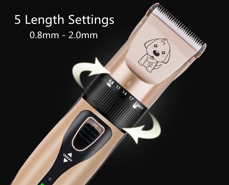 C28 usb bezdrôtový strihací strojček na domáce zvieratá