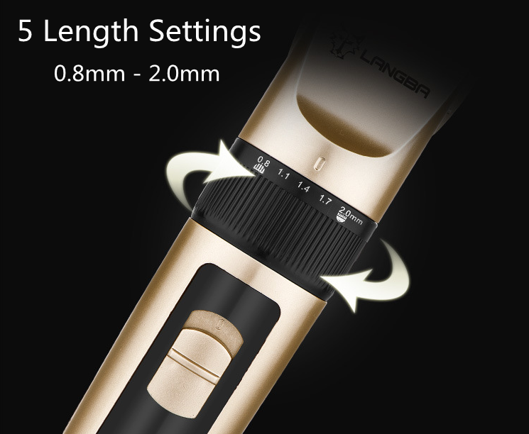 Bezdrôtový strihací strojček P65 USB Bezdrôtový strihací strojček P65 USB