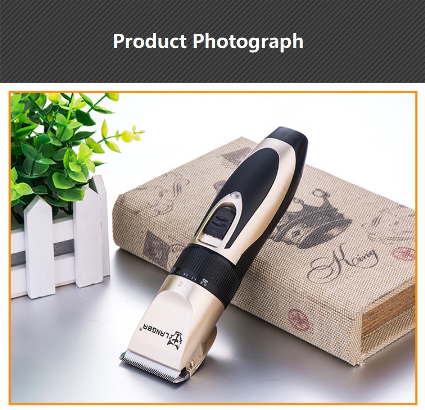 LANGBA AB60 akumulátorový strihací strojček na domáce zvieratá